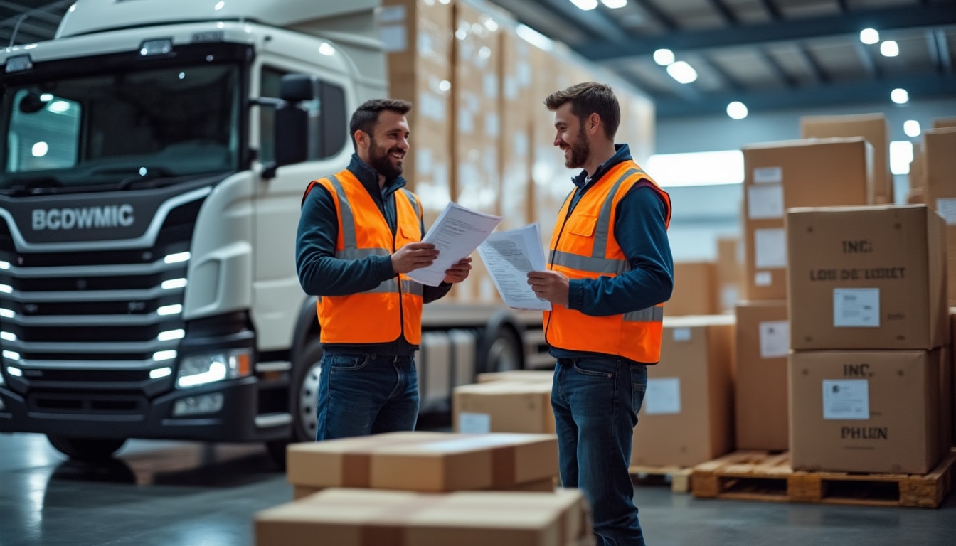 Illustration: Comprendre les garanties clés de l’assurance pour le transport de marchandises