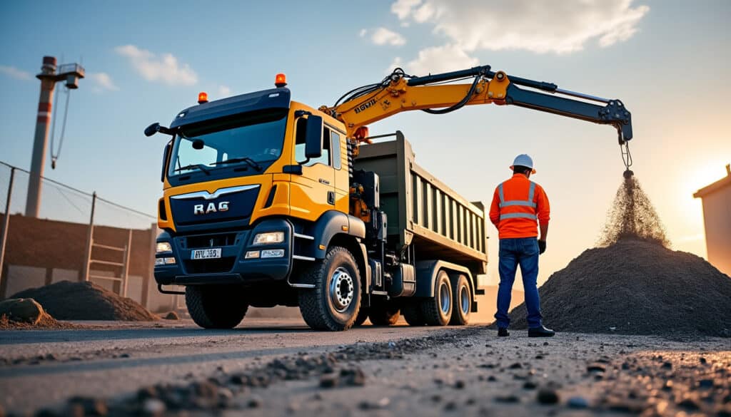 Camion d’occasion avec grue : guide complet pour un achat réussi