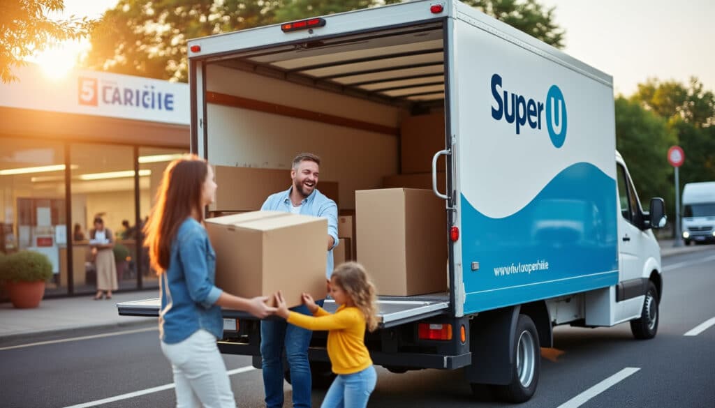 Camion Super U : Location simple et fiable pour tous vos besoins