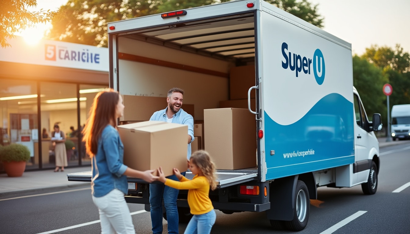 Camion Super U : Location simple et fiable pour tous vos besoins