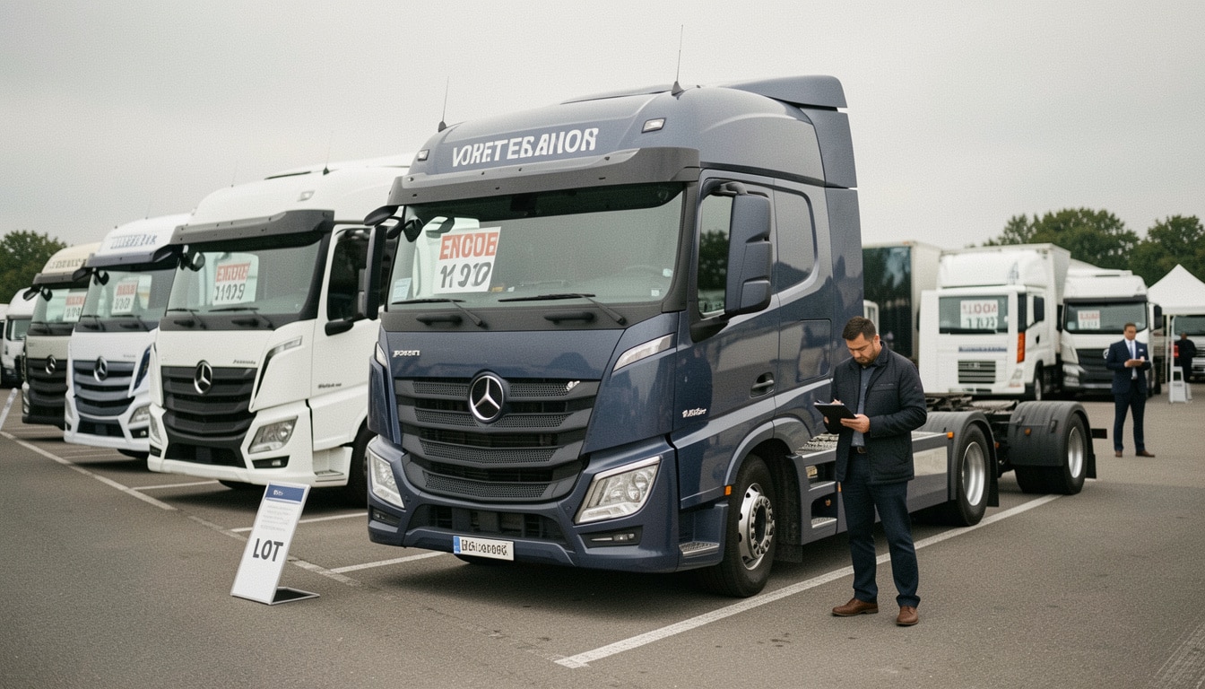 Acheter un camion aux enchères sans mauvaise surprise
