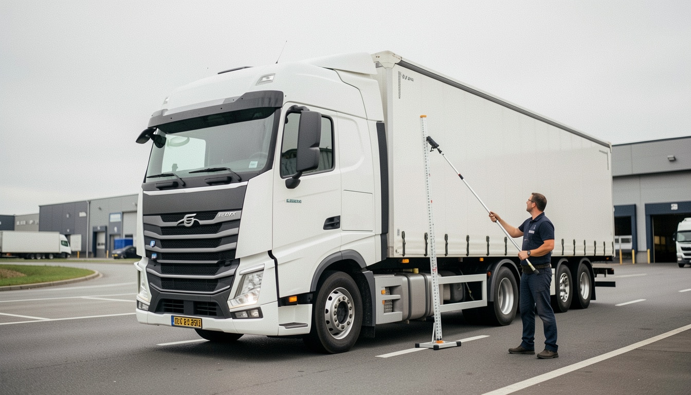 Quelle est la hauteur d’un camion semi-remorque ?