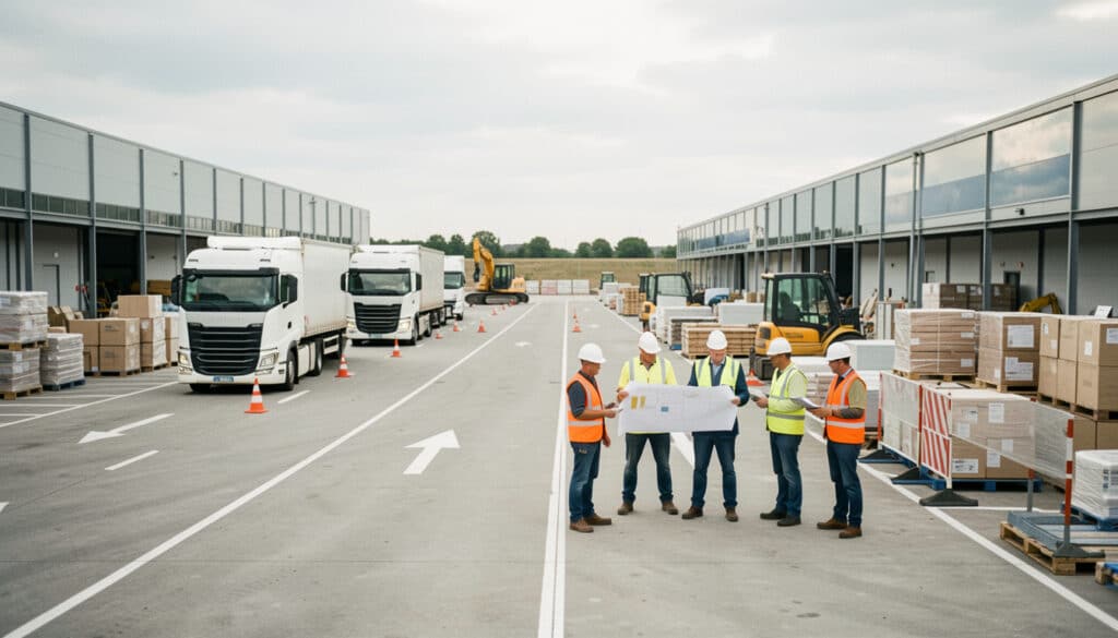 Logistique de chantier : organiser les flux sans blocage