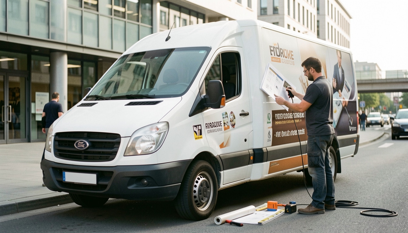Publicité sur camion : formats, prix et règles à connaître