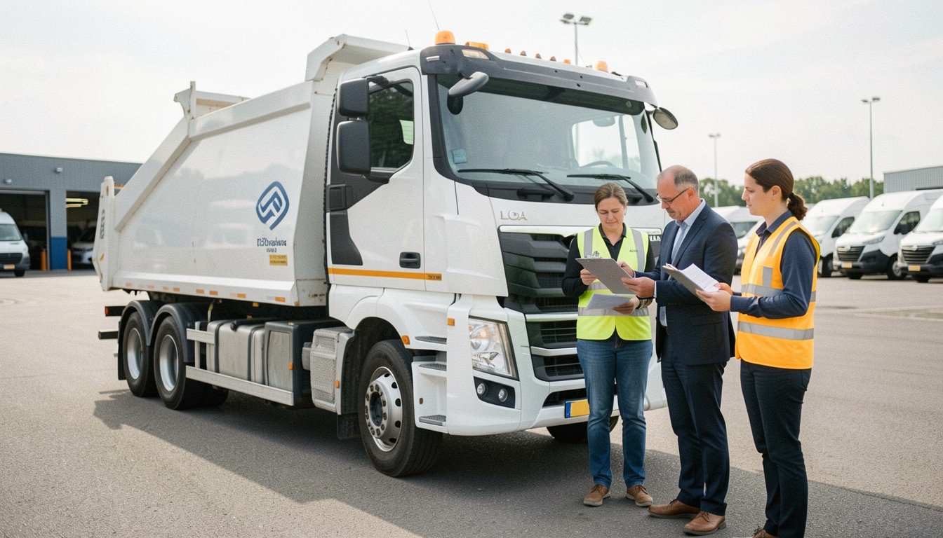 LOA d’un camion benne : coûts, contrat et choix