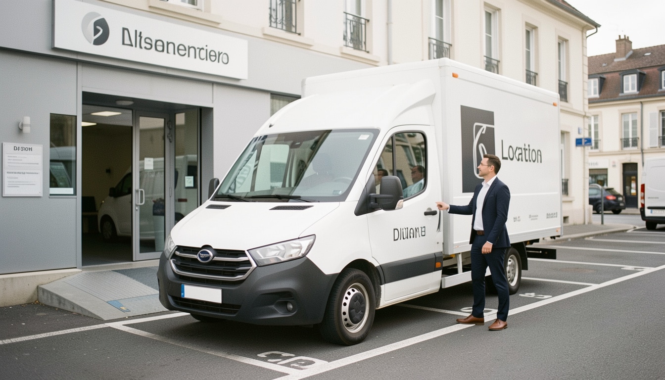 Location de camion à Dijon : agence, véhicules et accès