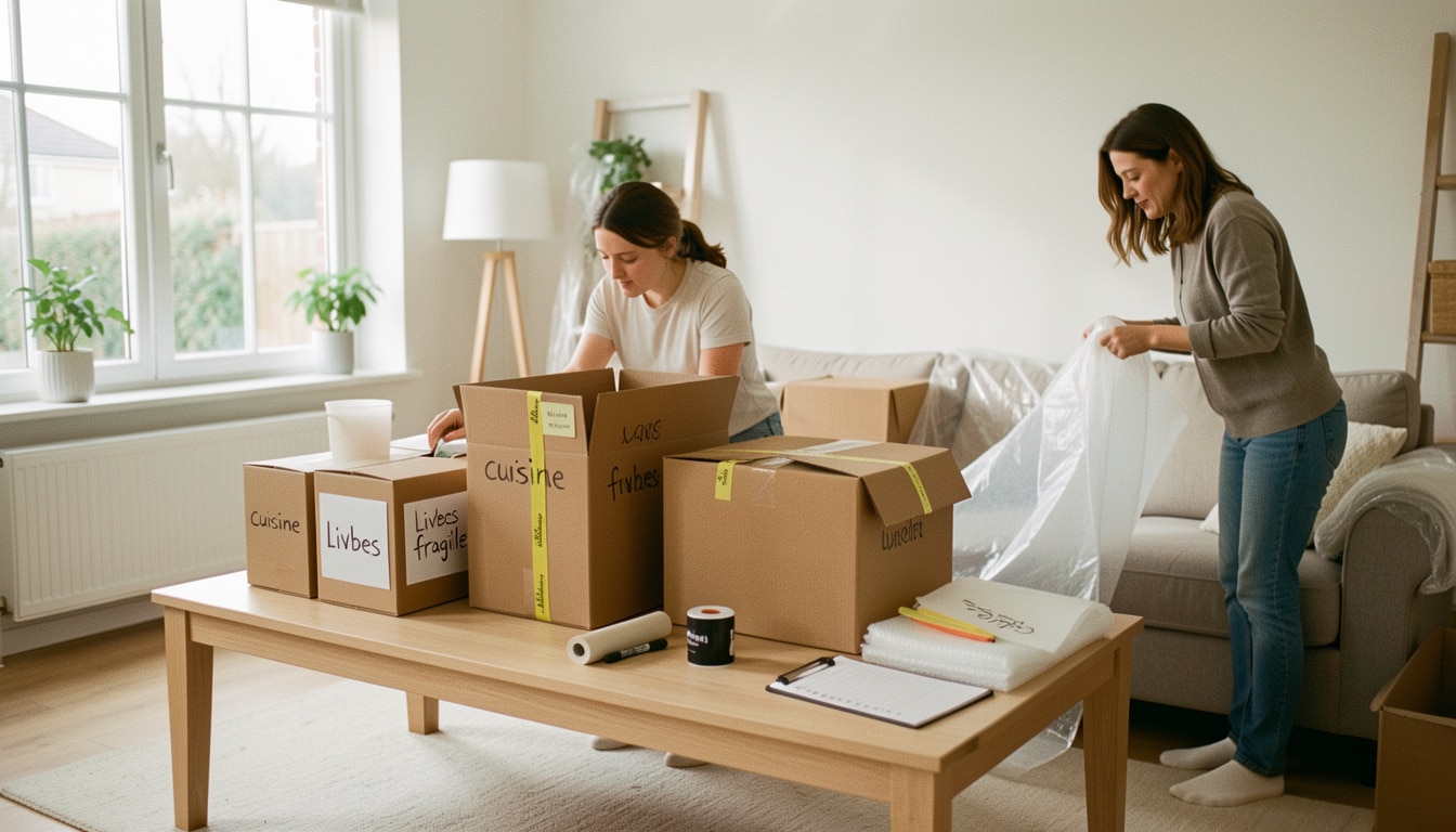 Bien organiser son déménagement sans stress