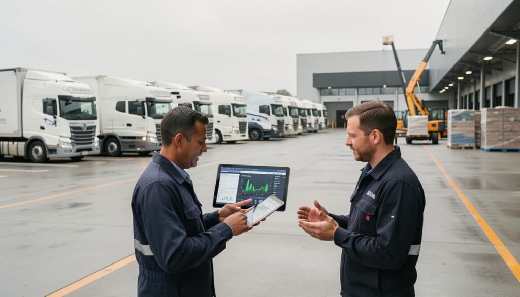 Améliorer la productivité d’une flotte de transport