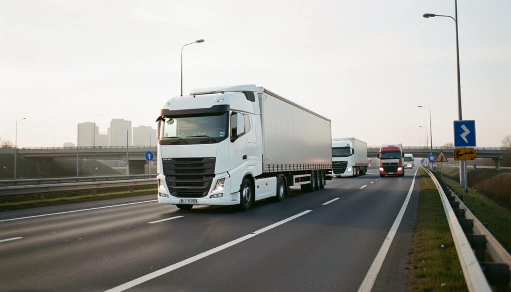 Transport routier de fret entre villes : définition et clés